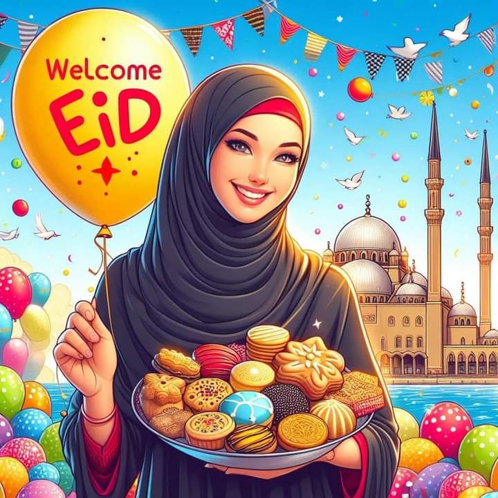 صور تهنئة عيد الفطر بالاسم