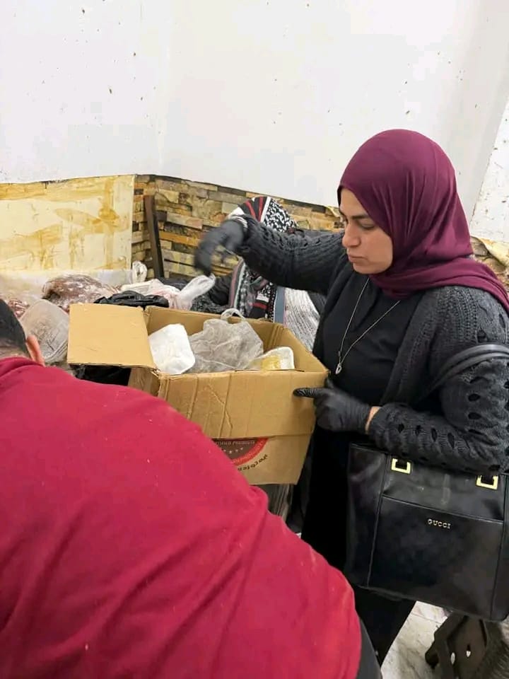 المضبوطات في حملة تموينية ببورسعيد&nbsp;