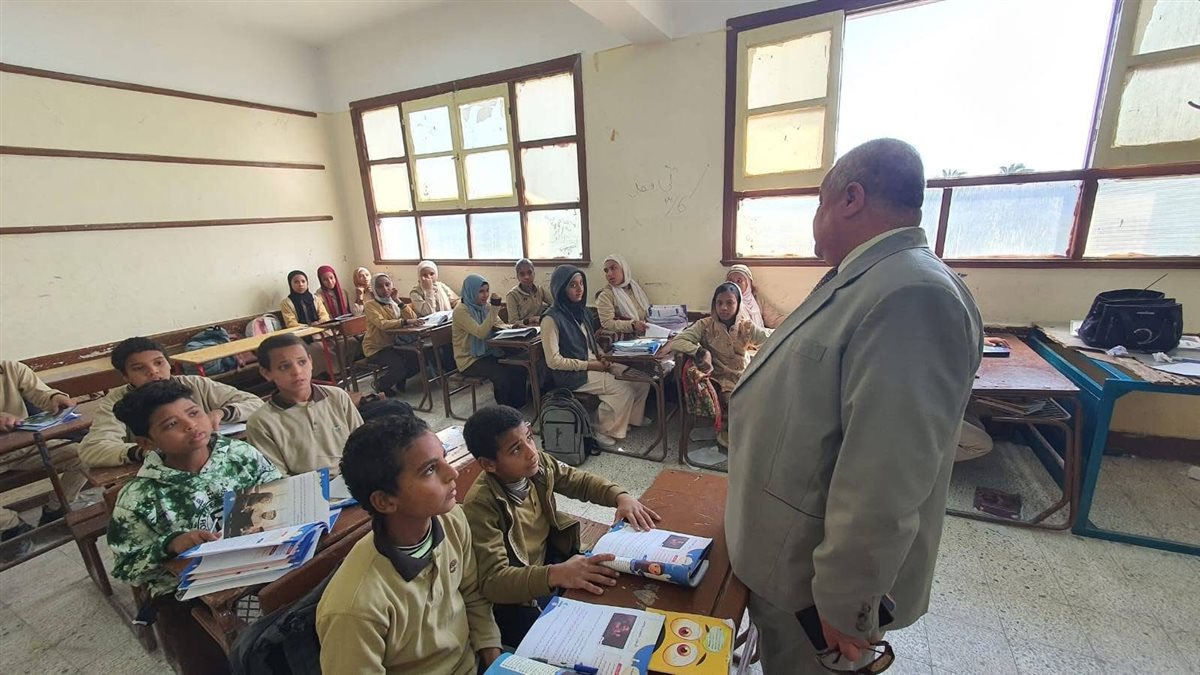 وكيل وزارة التعليم بالأقصر يتابع انتظام الدراسة&nbsp;