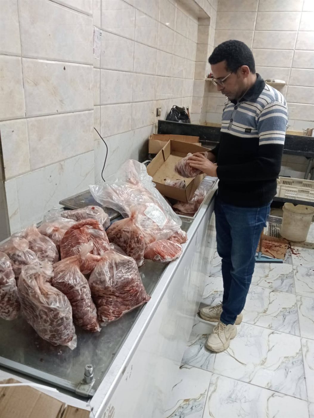 جانب من حملات مديرية الطب البيطري