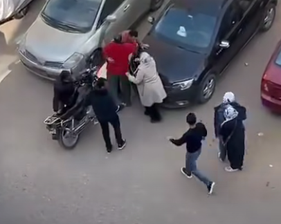 تعدي رجل على سيدتين بزهراء مدينة نصر