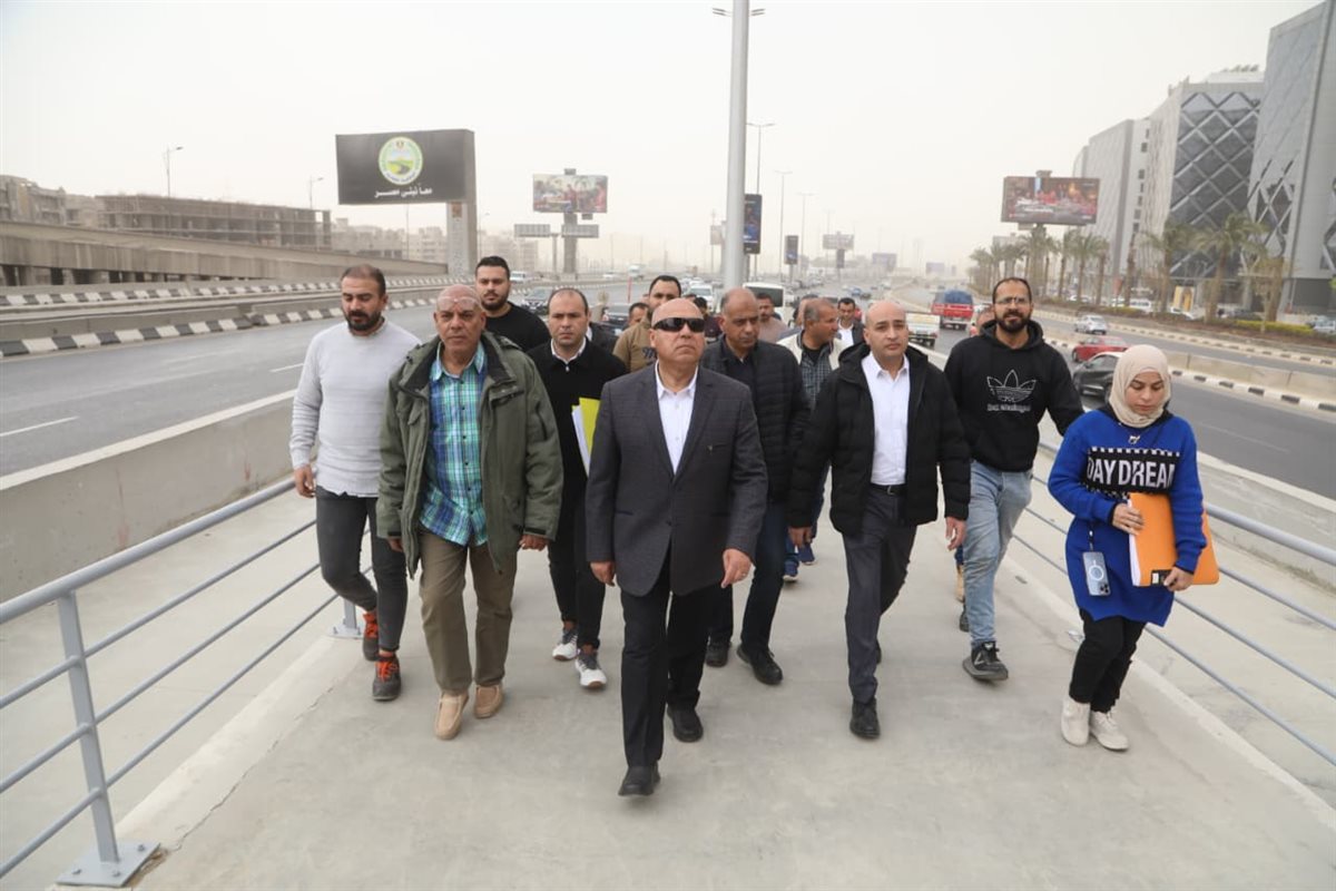 جانب من جولة الوزير بالمشروع