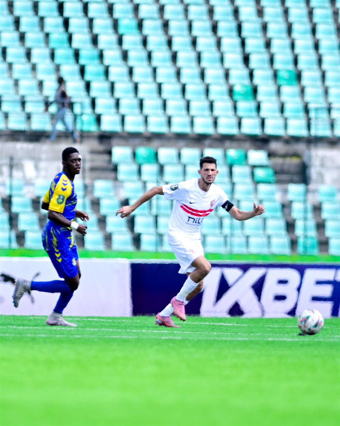 مباراة الزمالك وأوتوهو الكونغولي في الكونفدرالية