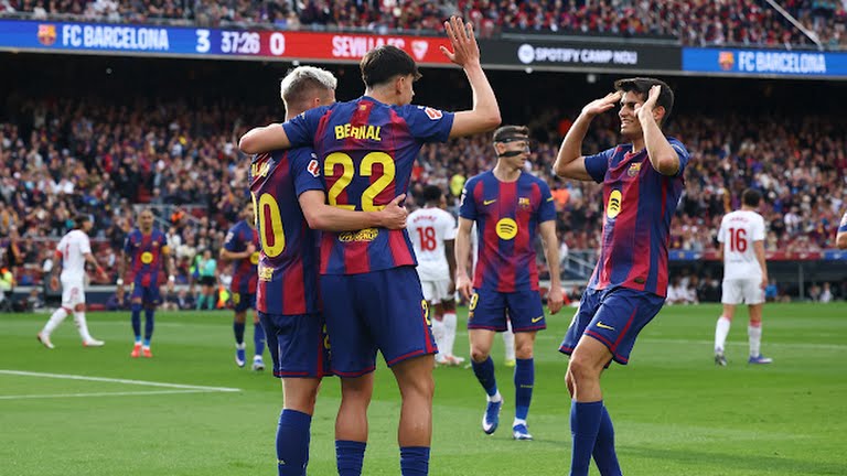 برشلونة ضد إشبيلية