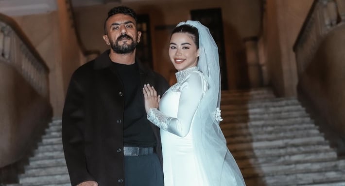 يارا السكري وأحمد العوضي من كواليس مسلسل علي كلاي
