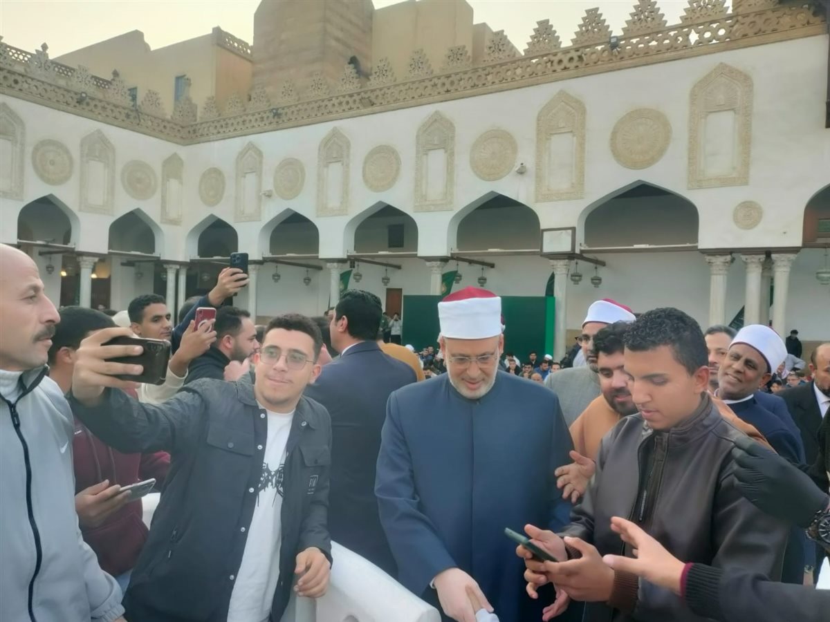 جانب من متابعة وكيل الأزهر الشريف