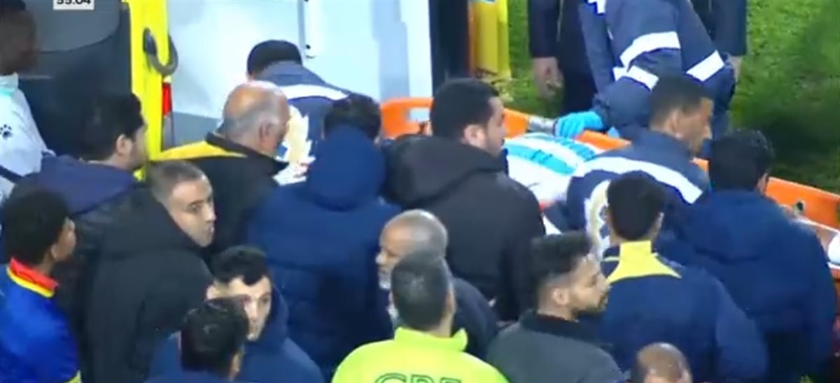 إصابة خطيرة لـ محمد حمدي لاعب بيراميدز في مباراة بتروجت بـ كأس مصر (5)