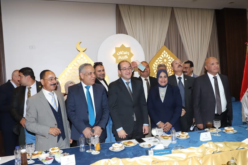 &nbsp;خلال الإفطار السنوى الذى نظمته النقابة العامة للعاملين بالمالية والضرائب والجمارك&nbsp;