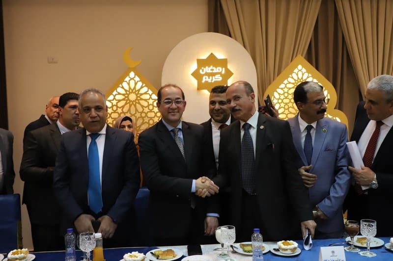 &nbsp;خلال الإفطار السنوى الذى نظمته النقابة العامة للعاملين بالمالية والضرائب والجمارك&nbsp;
