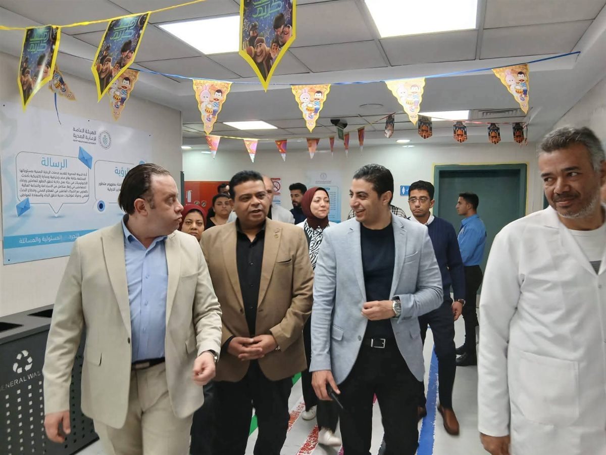جولة مفاجأة للرعاية الصحية بمستشفى شرم الشيخ