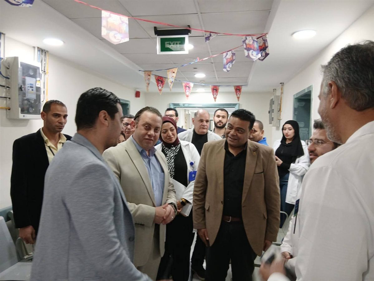 جولة مفاجأة للرعاية الصحية بمستشفى شرم الشيخ