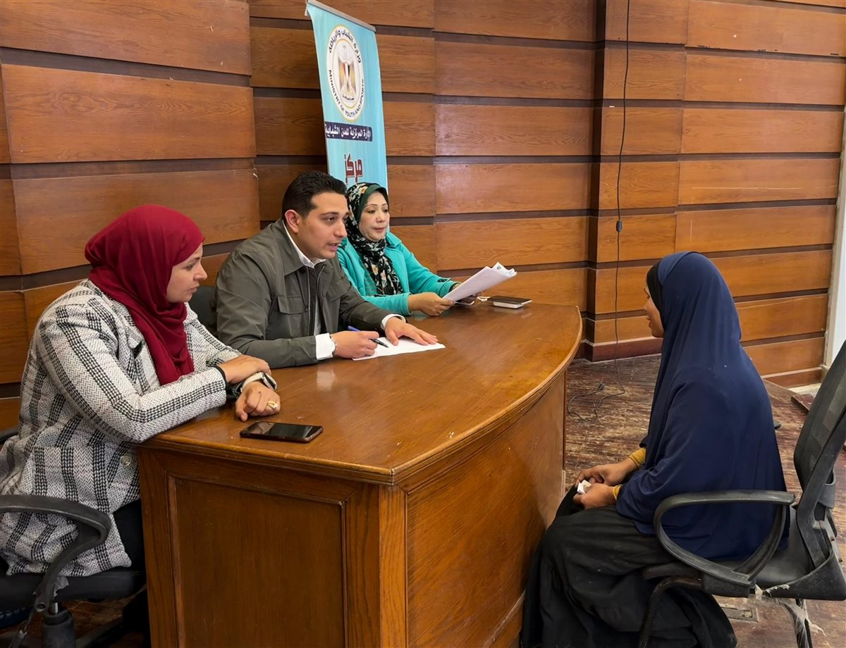نائب محافظ الفيوم يتفقد مشروعات حياة كريمة بمركز يوسف الصديق 