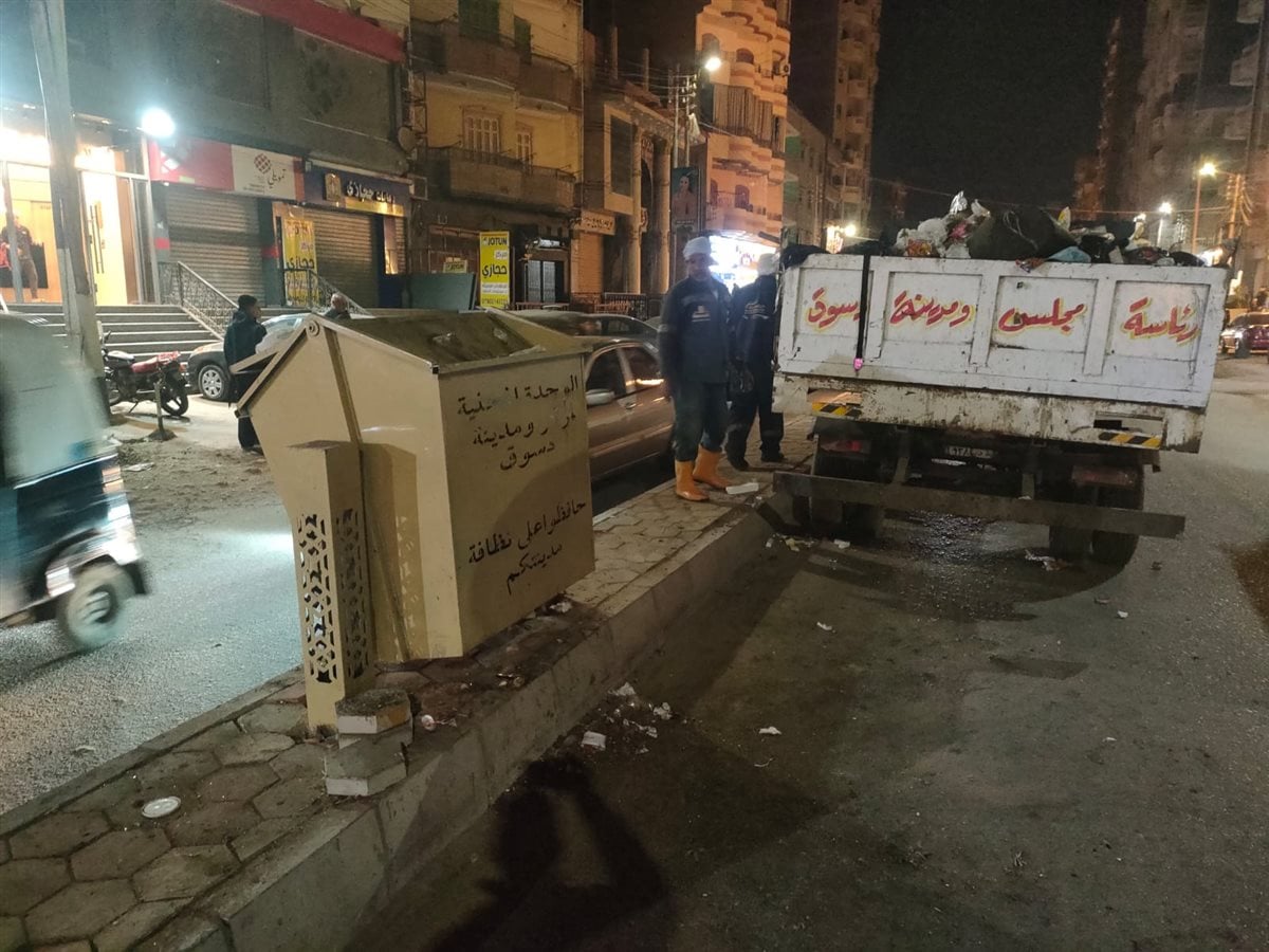حملات مكثفة بشوارع دسوق&nbsp;