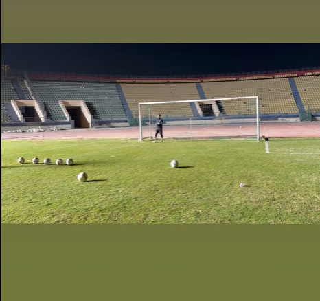 محمد عواد يواصل التدريبات المنفردة تنفيذًا لعقوبة الزمالك&nbsp;