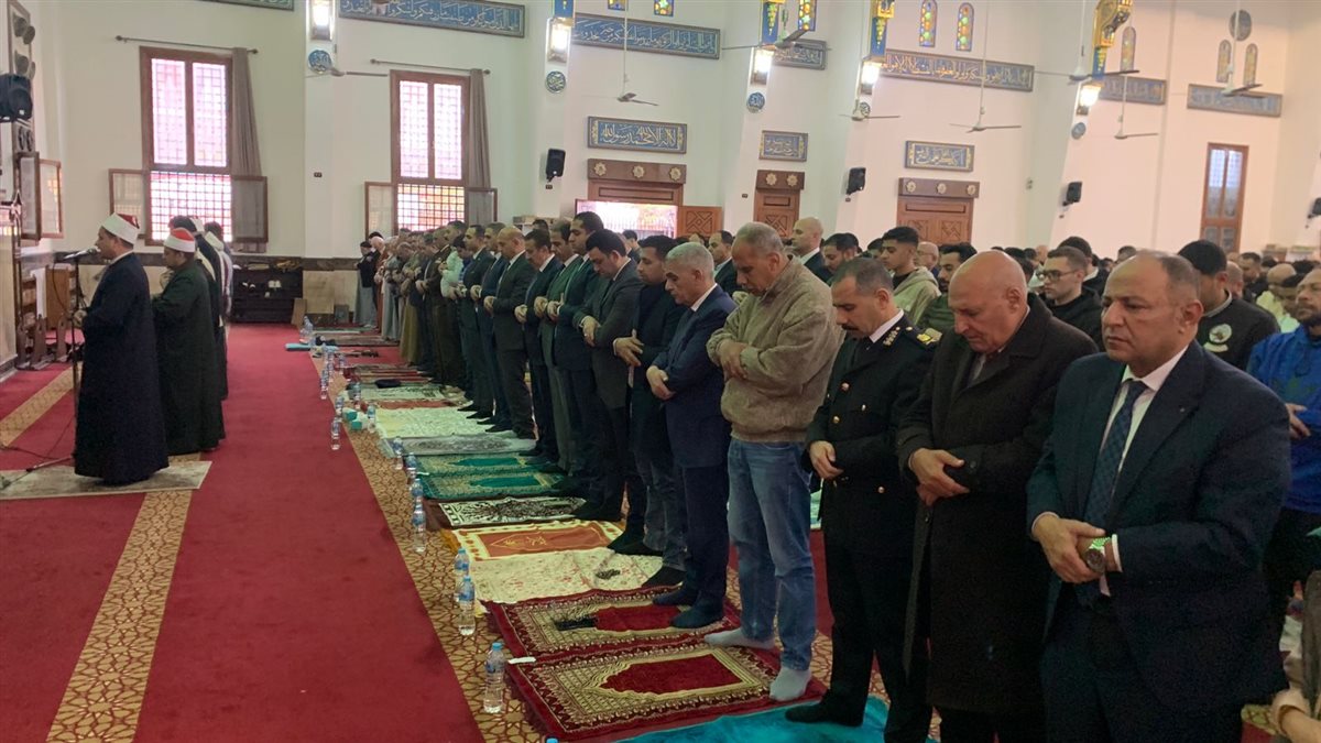 صلاة العيد ببورسعيد 