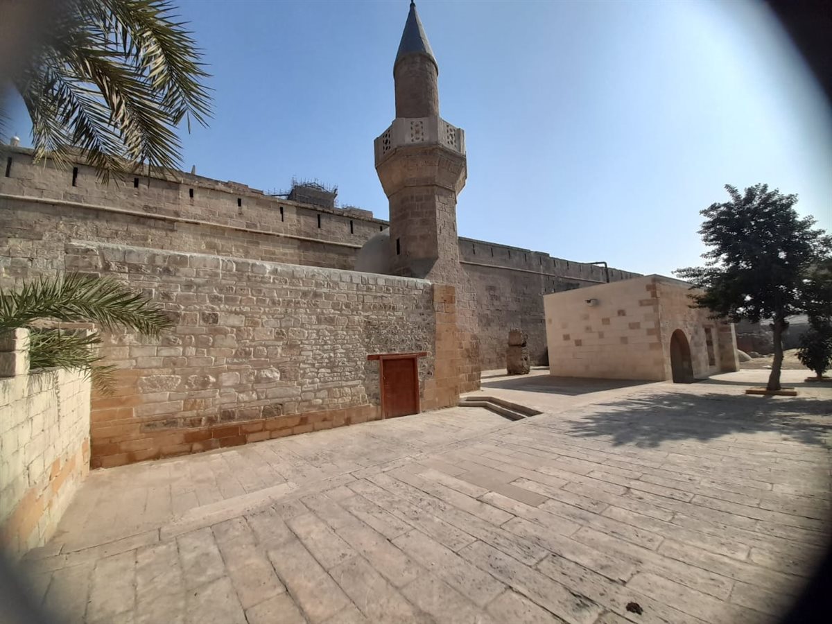 ترميم آثار القلعة&nbsp;