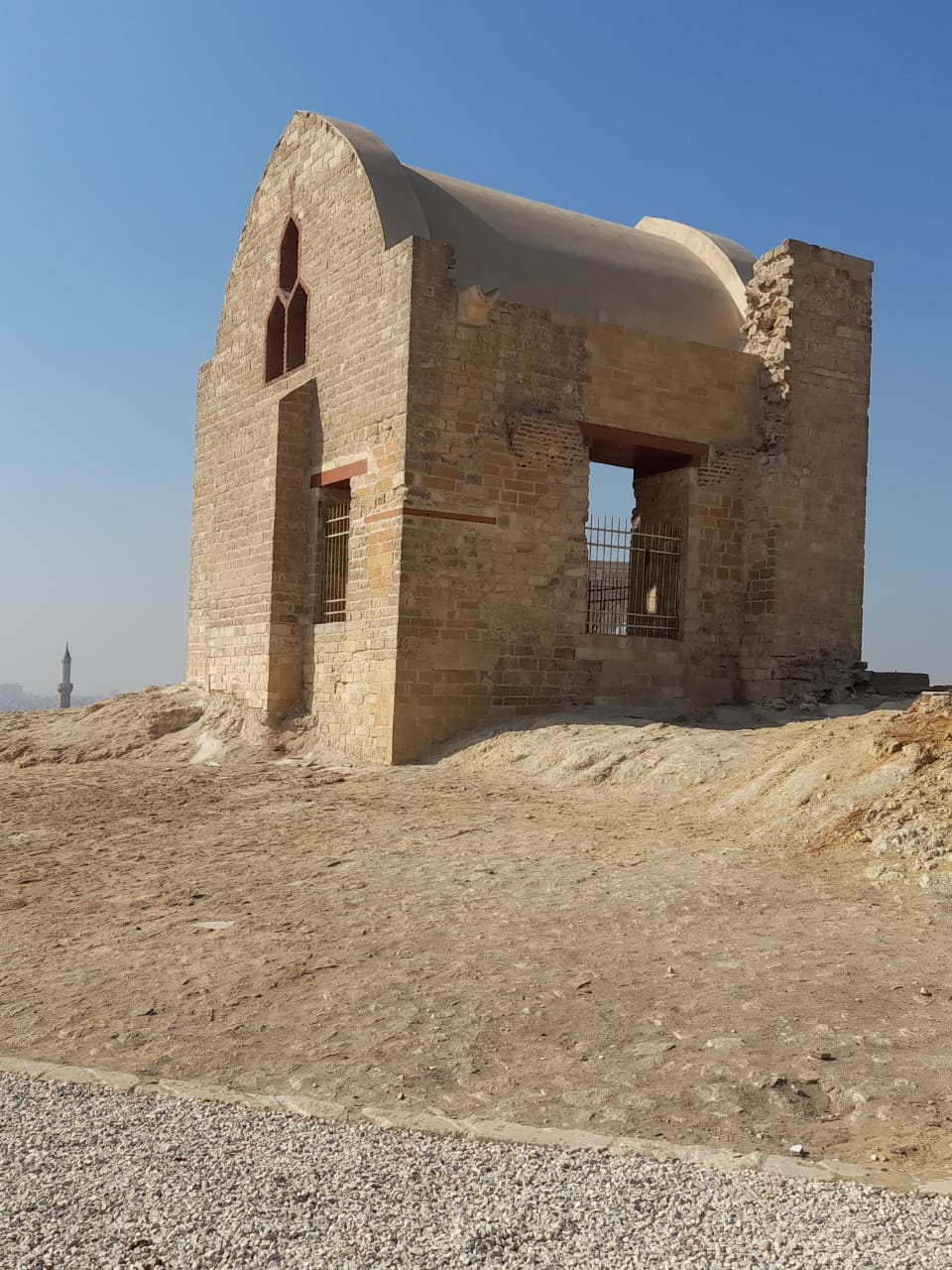 ترميم آثار القلعة&nbsp;