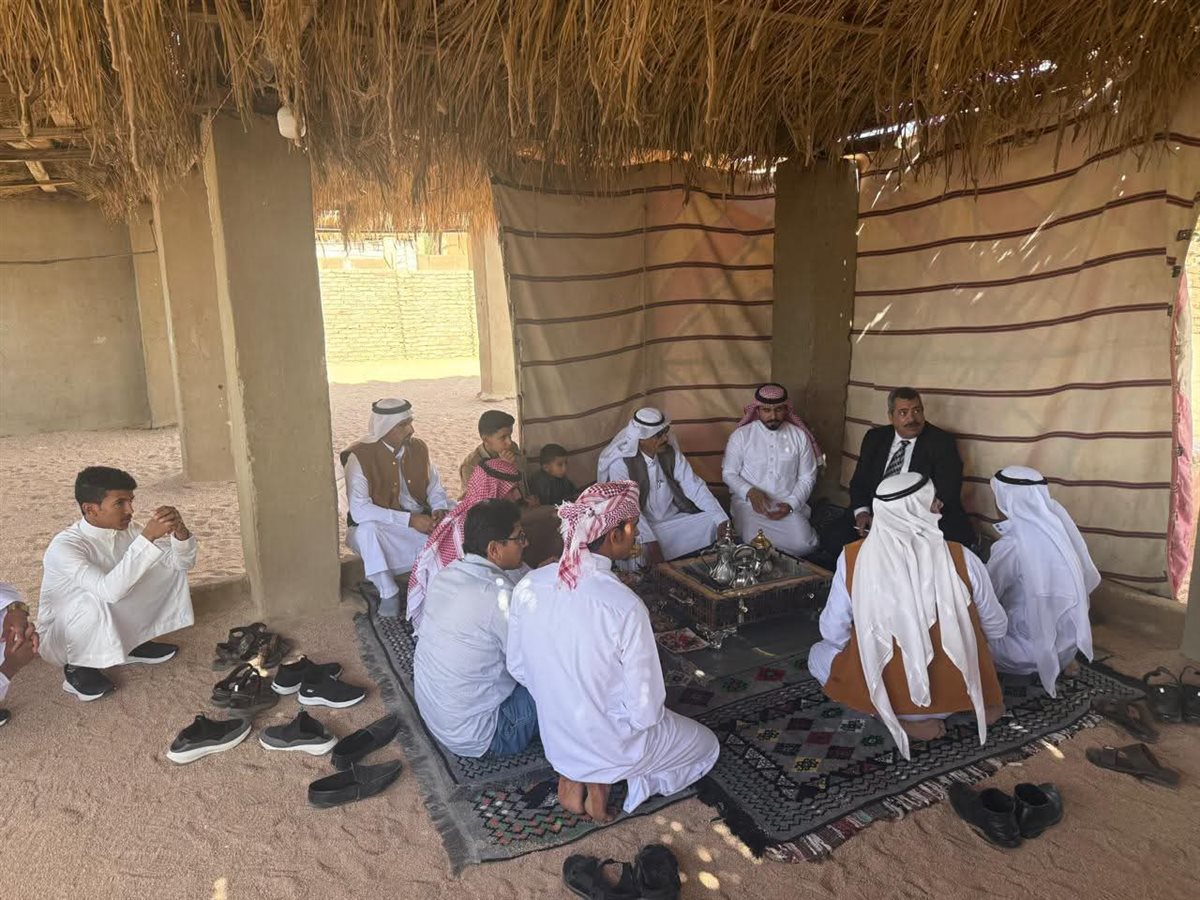 رؤساء مدن جنوب سيناء يشاركون المواطنين فرحة عيد الفطر