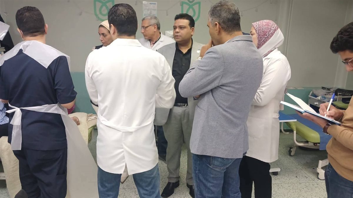 مدير الرعاية الصحية بجنوب سيناء يتفقد مستشفى شرم الشيخ
