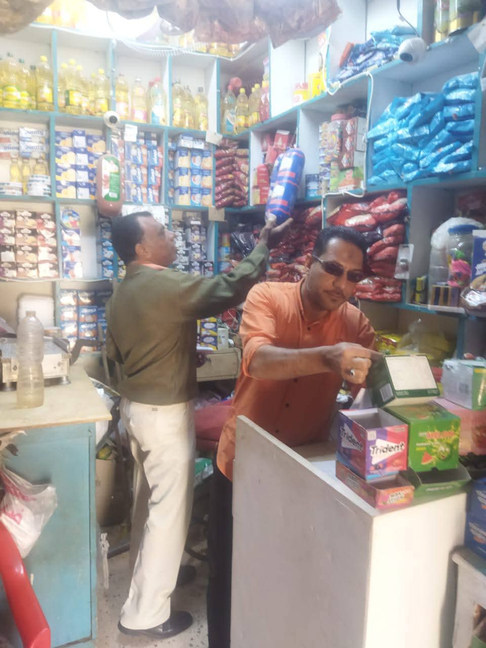 حملات تموينية في الوادى الجديد