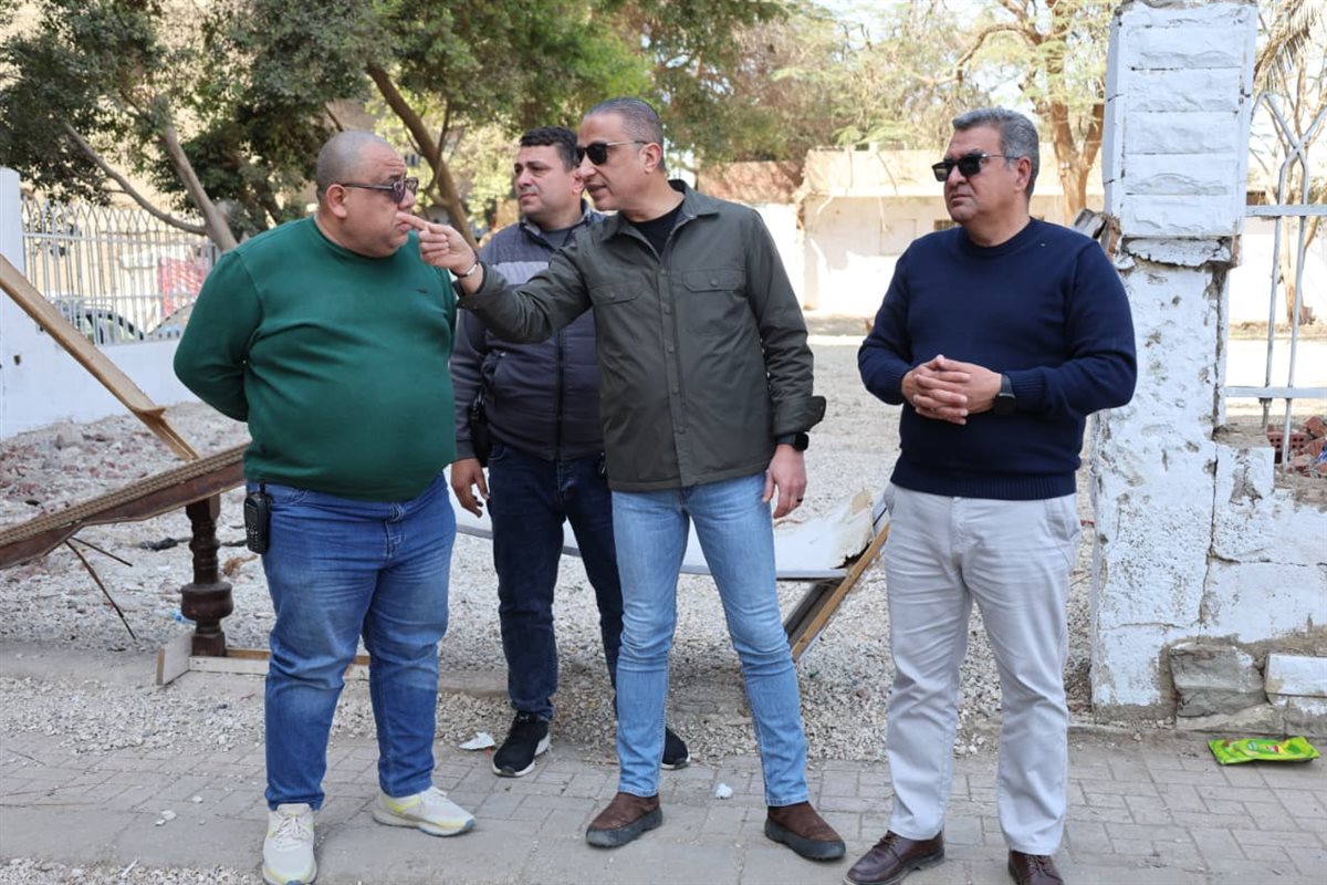 محافظ الجيزة يقود حملة لرفع الإشغالات
