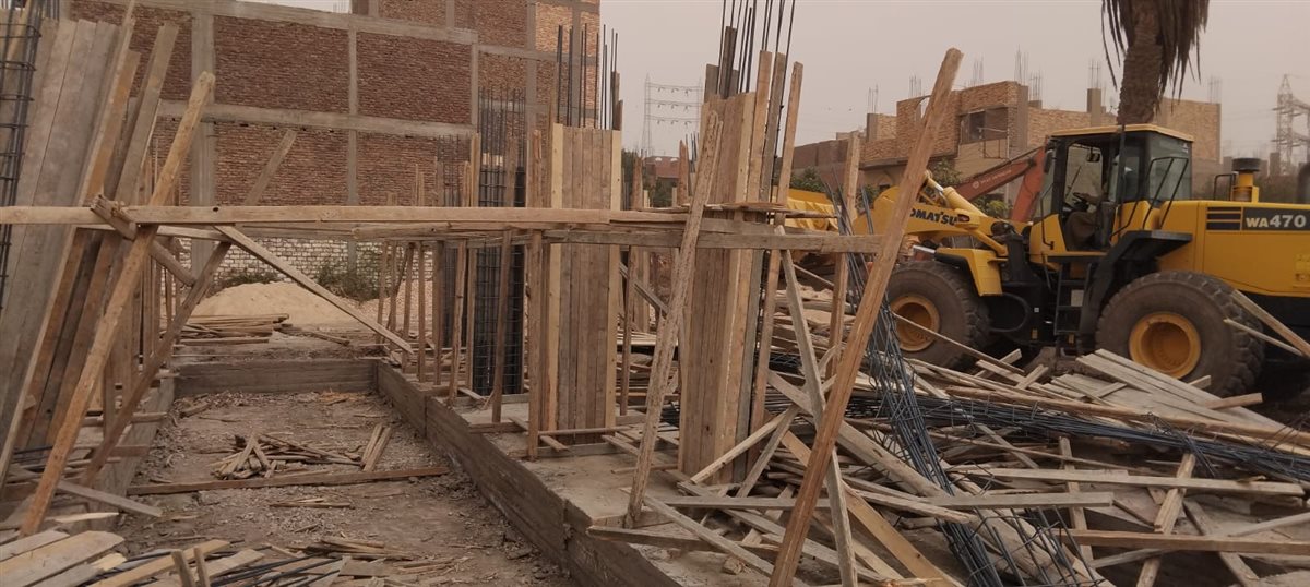 أزاله تعديات على الأراضي بالأقصر&nbsp;