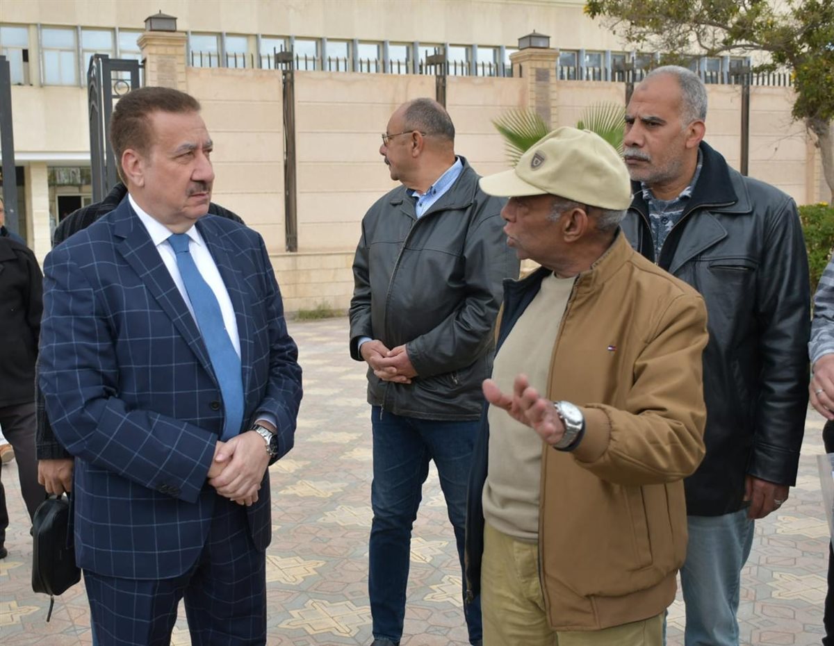 استعدادات محافظة بورسعيد لموجة الطقس غير المستقر