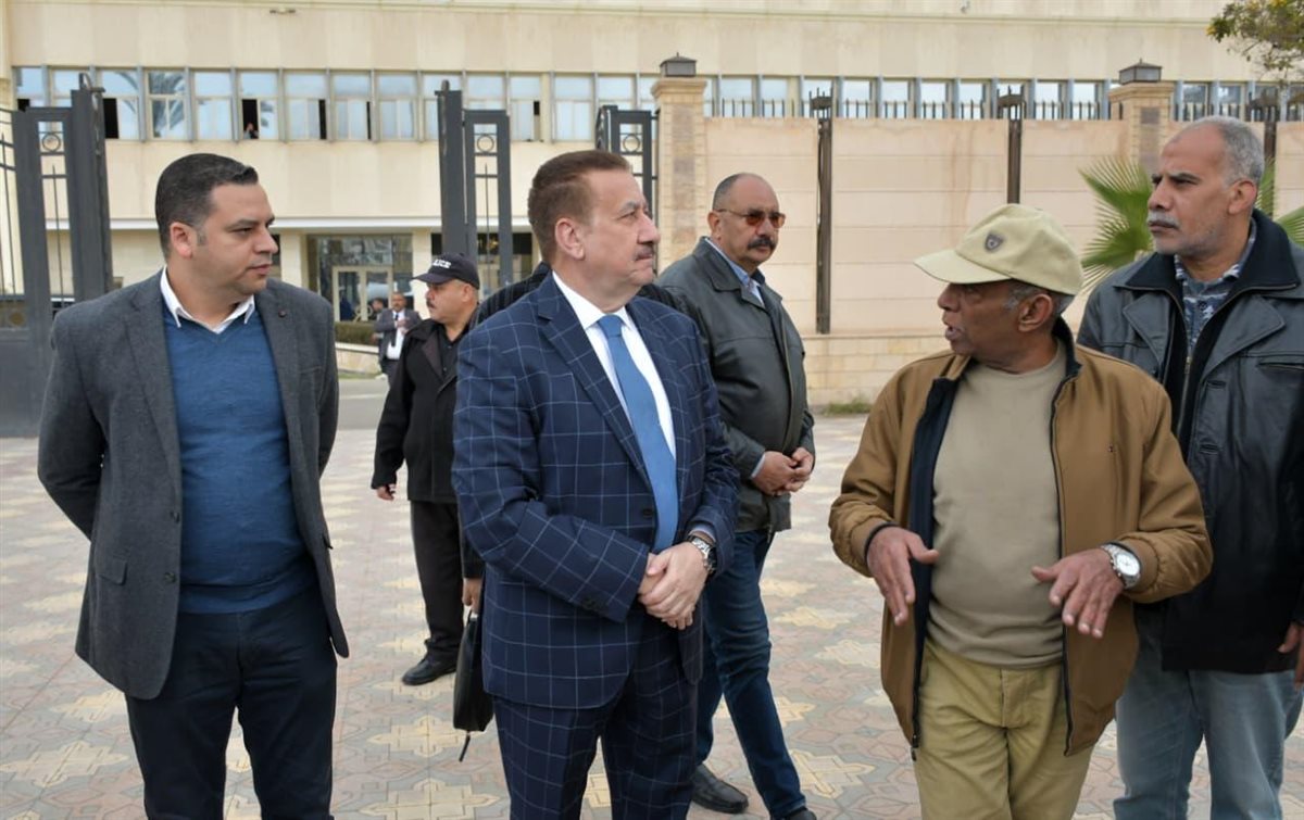 استعدادات محافظة بورسعيد لموجة الطقس غير المستقر