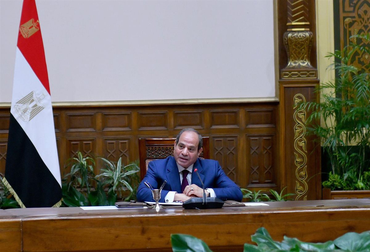جانب من لقاء الرئيس السيسي بالأمهات المثاليات لعام 2026