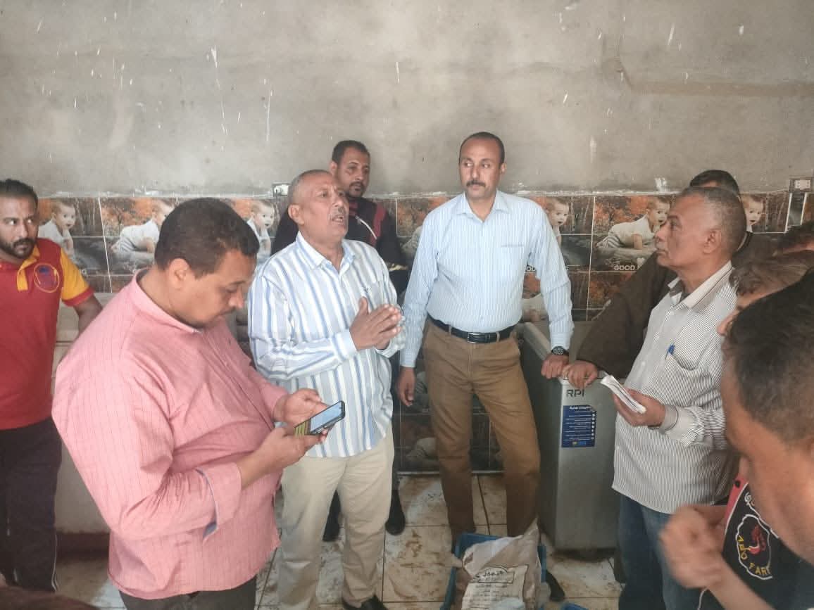 ضبط لحوم فاسدة داخل مطعم