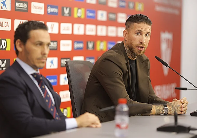 <strong>سيرجيو راموس لاعب ريال مدريد وإشبيلية سابقًا</strong>
