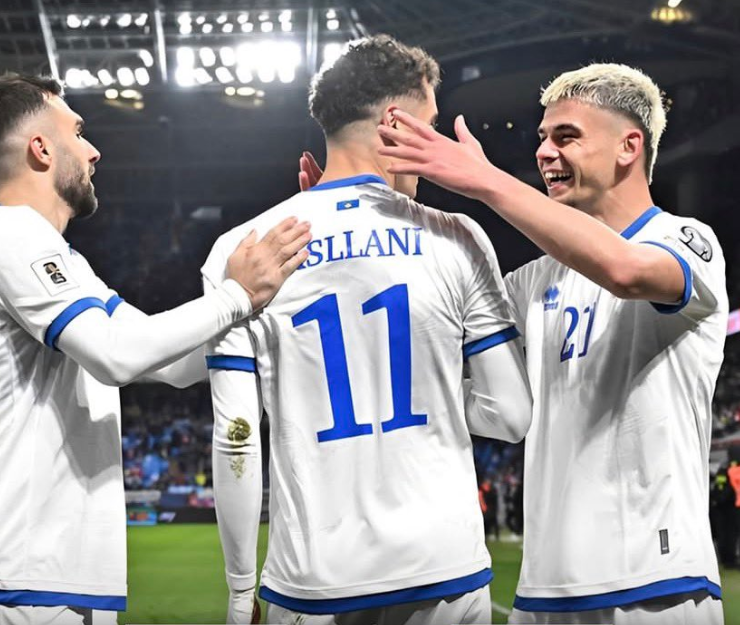 مباراة كوسوف&nbsp;وسلوفاكيا&nbsp;في نصف نهائي الملحق الأوروبي المؤهل إلى كأس العالم 2026