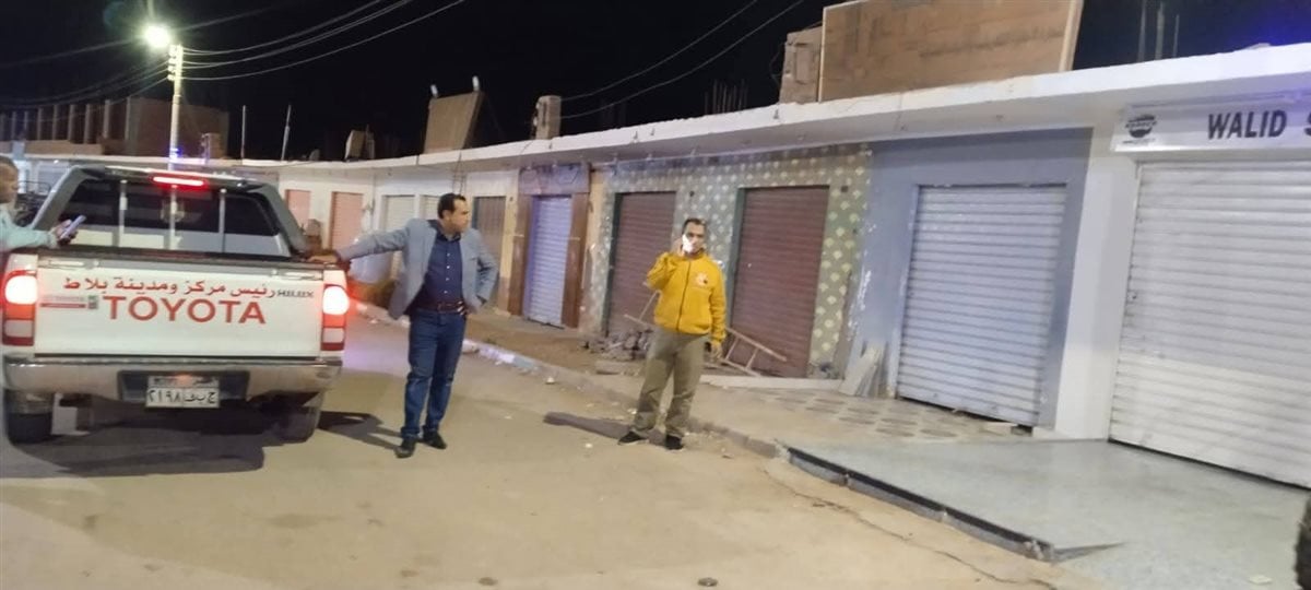 متابعة قرار المحلات بالوادى الجديد