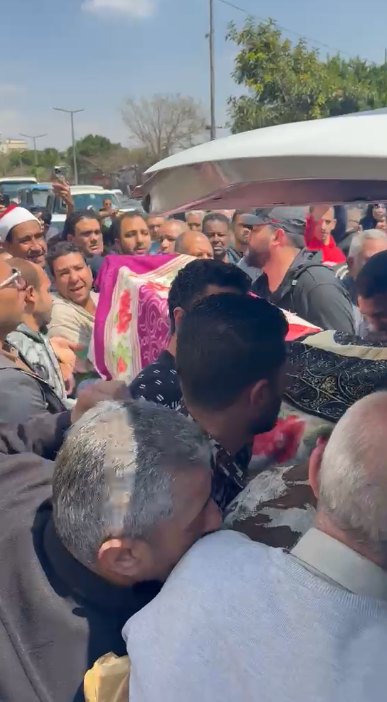لقطات من جنازة فاطمة كشري بمسجد <span style=