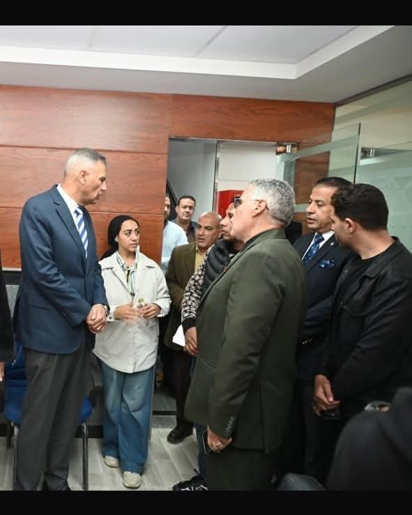 محافظ جنوب سيناء يتفقد مبنى التأمينات بأبو رديس