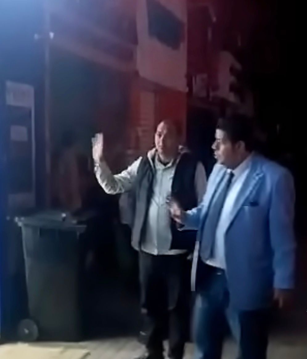جانب من حملة رئيس حي المعادي