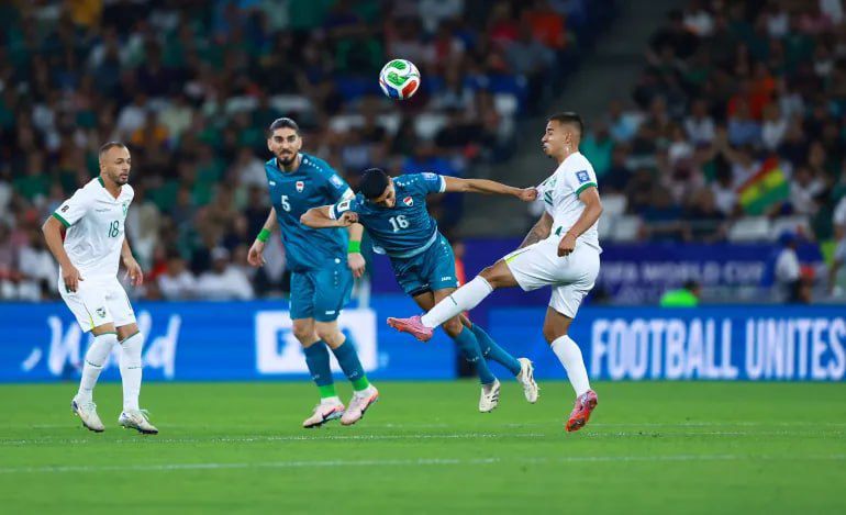 مباراة العراق وبوليفيا في نهائي الملحق العالمي المؤهل إلى كأس العالم 2025