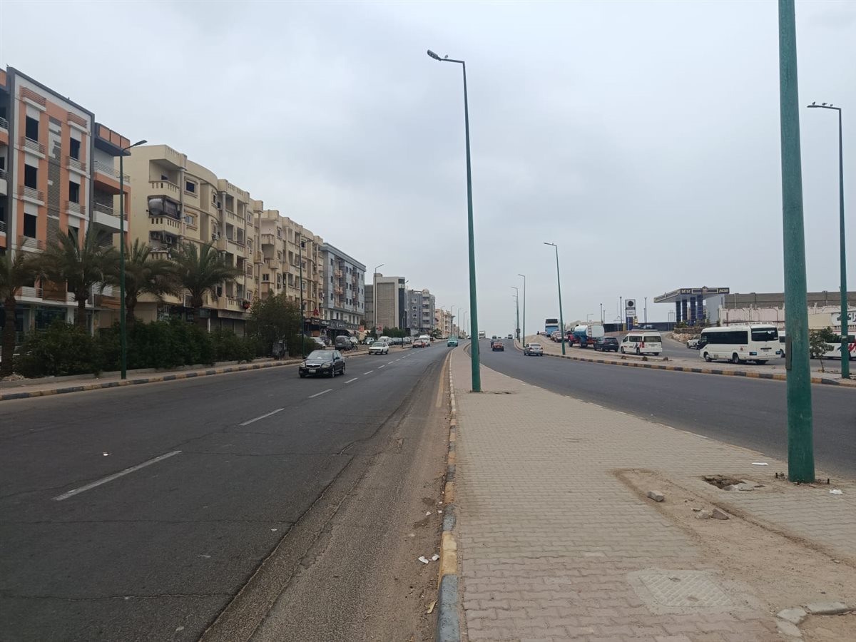 امطار خفيفة بمدينة الغردقة
