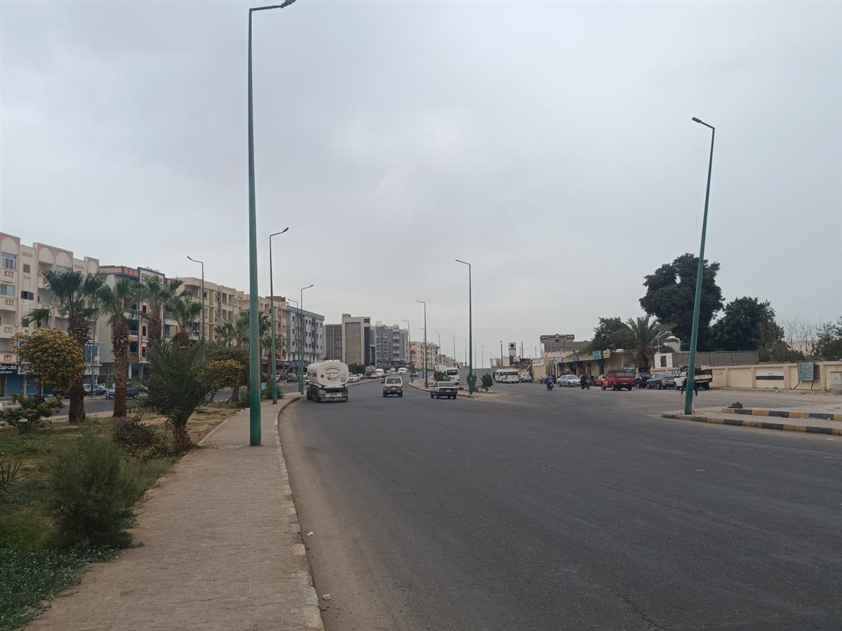 امطار خفيفة بمدينة الغردقة