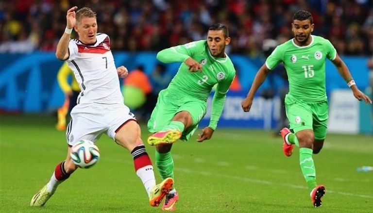 منتخب الجزائر أمام ألمانيا في 2014&nbsp;