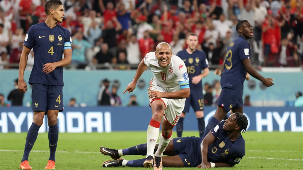 تونس أمام فرنسا كأس العالم 2022
