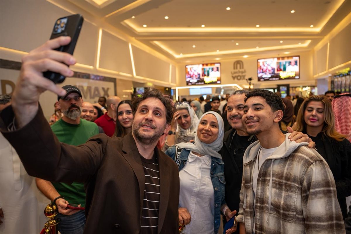 أبرزهم هشام ماجد ومصطفى غريب.. نجوم فيلم برشامه من العرض الخاص في السعوديه