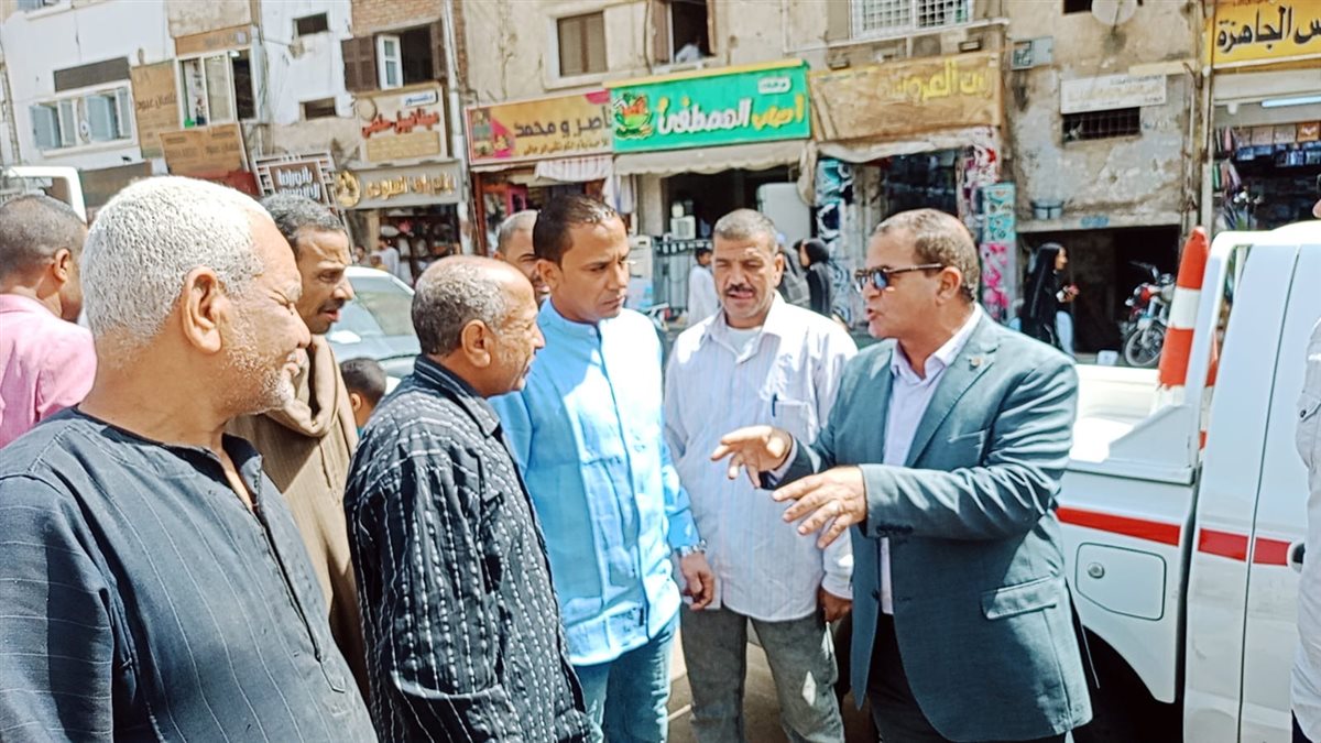 جولة رئيس مدينة إسنا&nbsp;