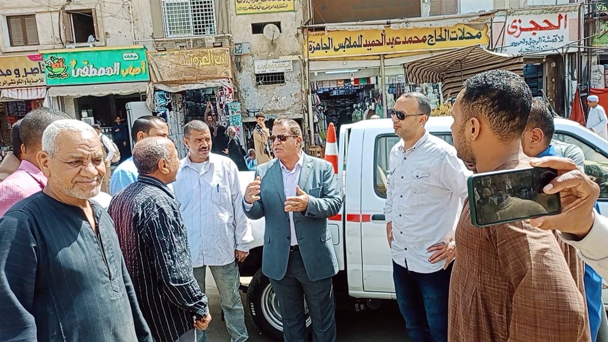 جولة رئيس مدينة إسنا&nbsp;