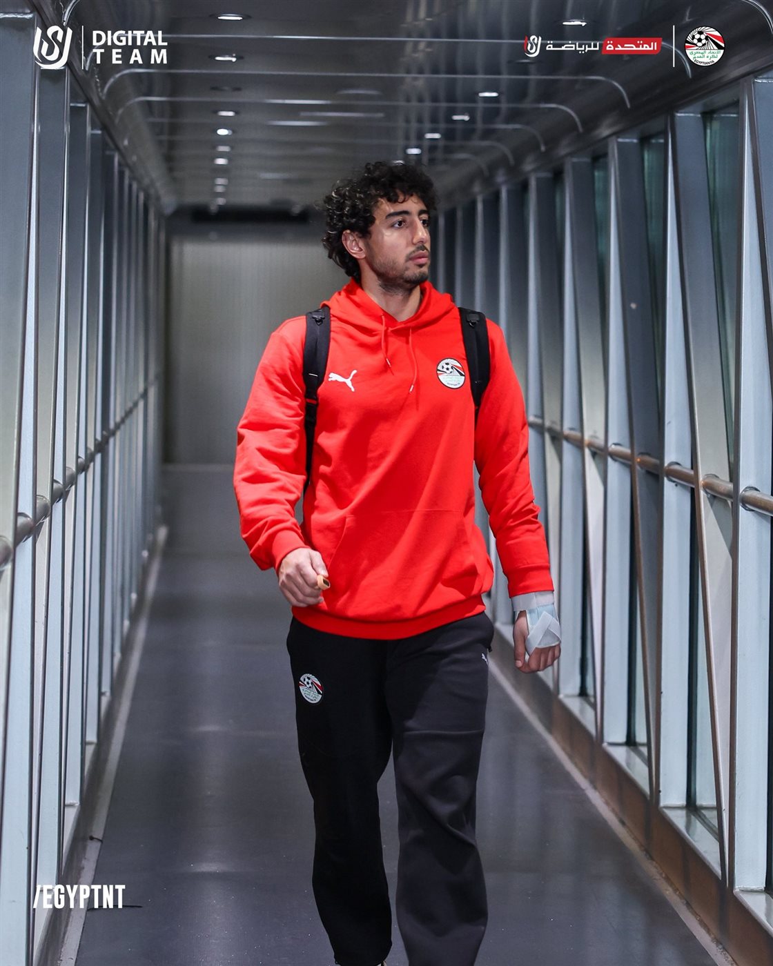 <strong>بعثة منتخب مصر تغادر إسبانيا وتصل القاهرة فجر الخميس بعد ودية إسبانيا | صور</strong>