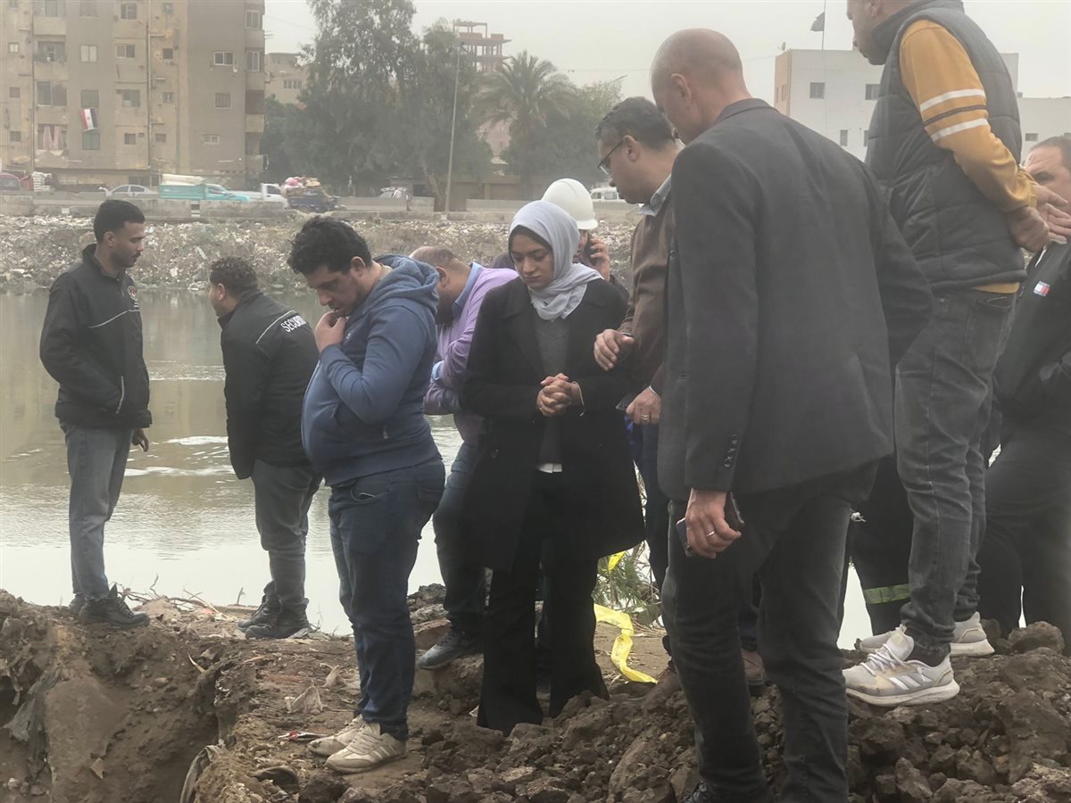 محافظ القليوبية يتابع احتواء بقعة زيت بترعة الإسماعيلية