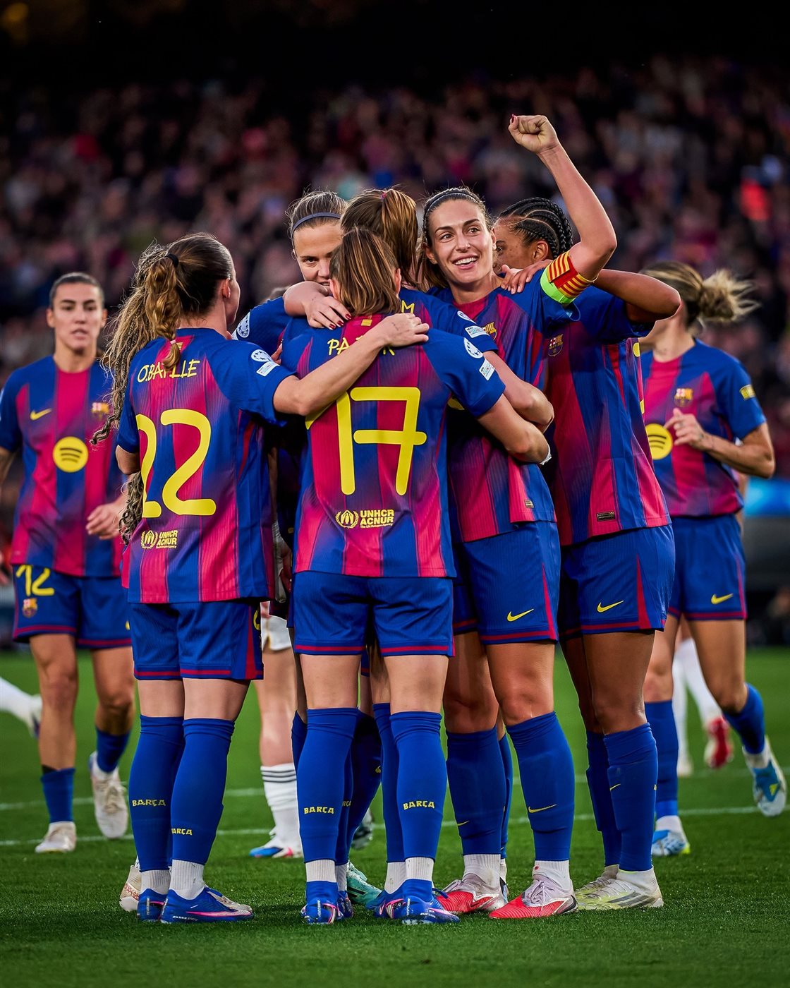 الكلاسيكو.. برشلونة يتأهل إلى نصف نهائي دوري الأبطال للسيدات بعد الفوز على ريال مدريد 12-2