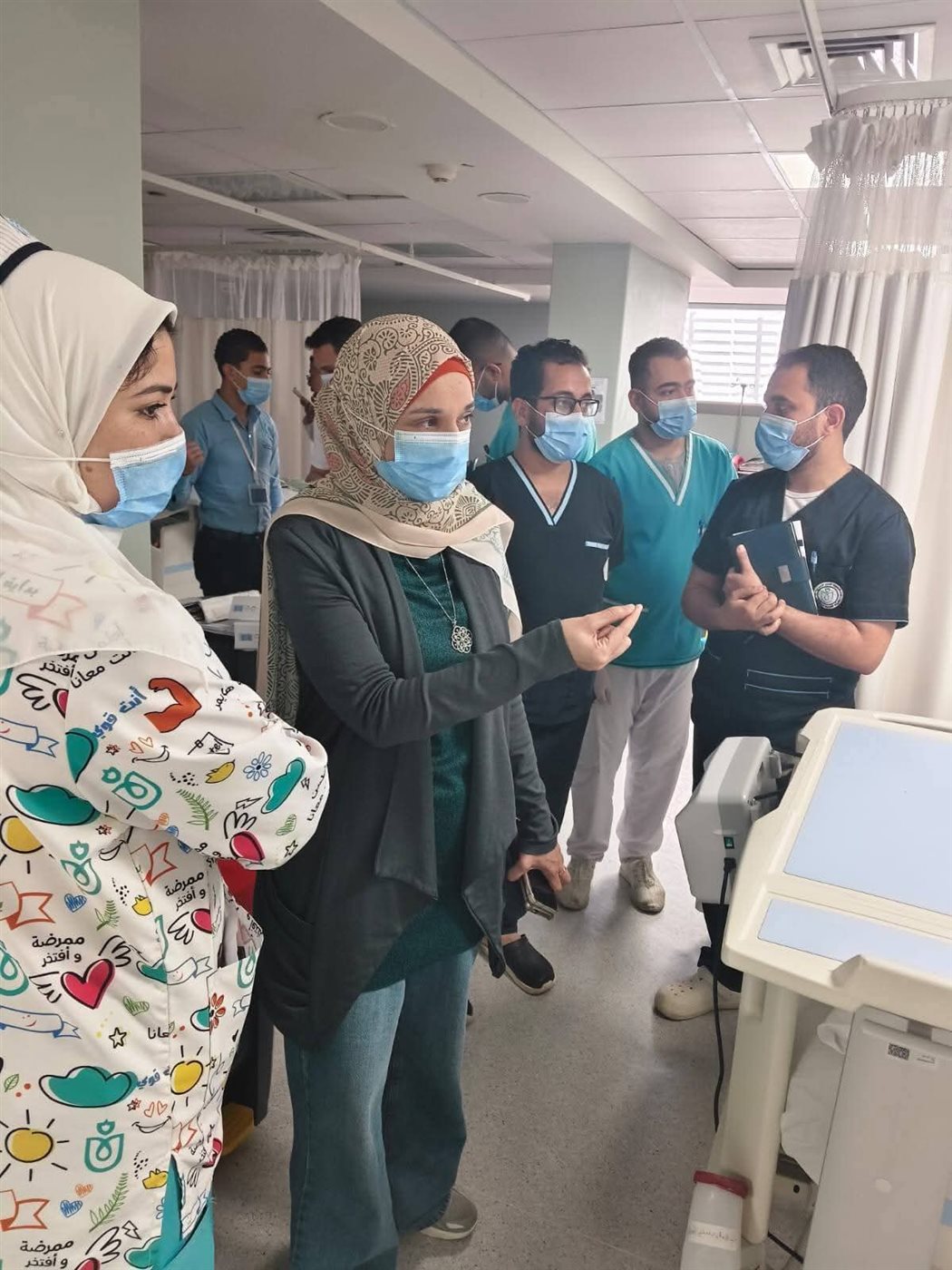 جولة تفتيشية مفاجأة لمكافحة العدوى 