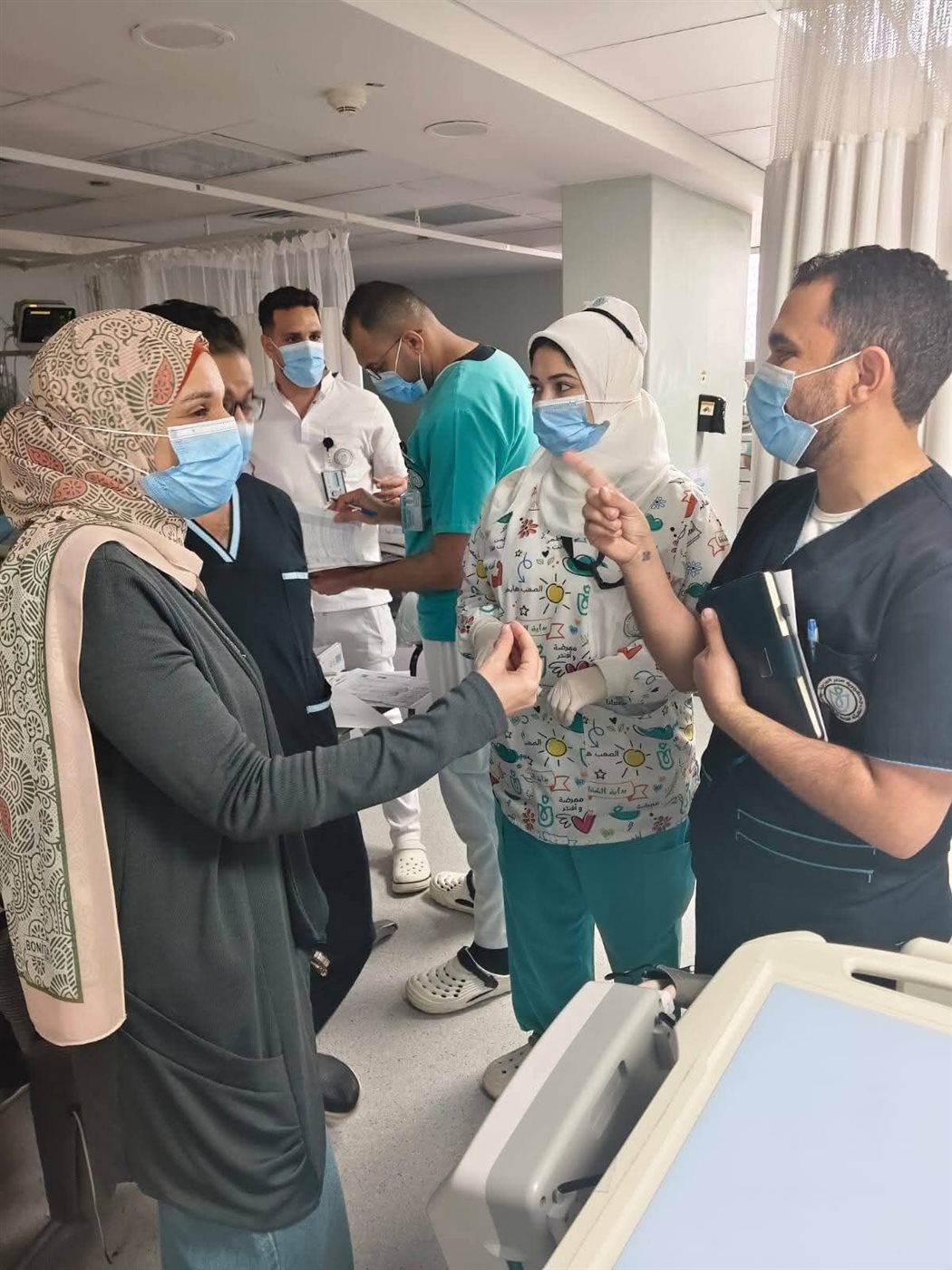 جولة تفتيشية مفاجأة لمكافحة العدوى 