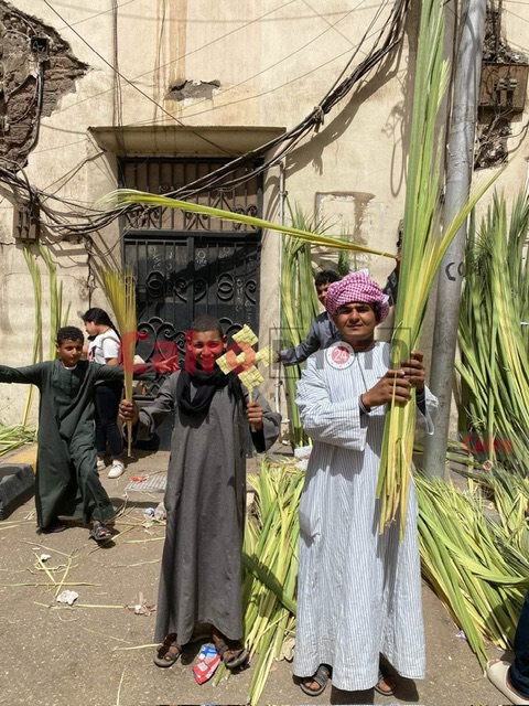 أهالي الأقصر يستعدون للإحتفال بأحد الزعف&nbsp;